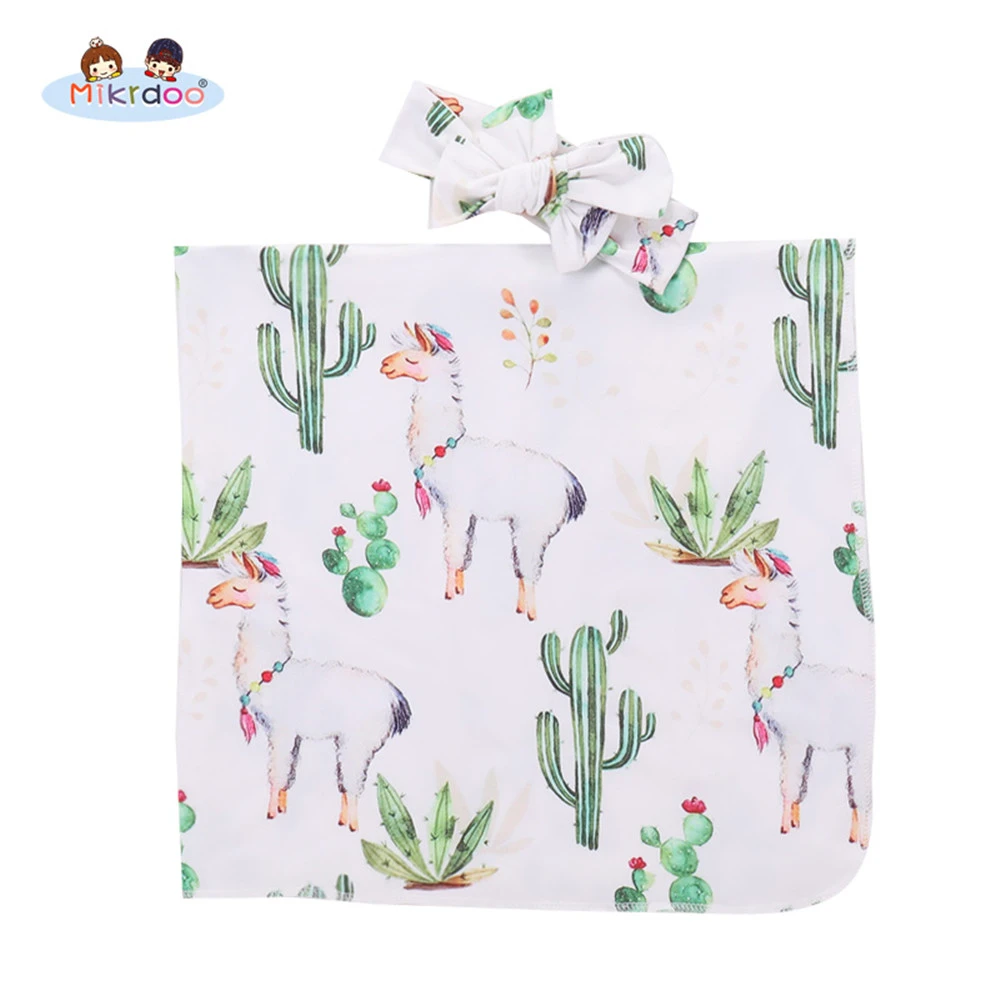 cactus baby swaddle