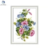 Joy Sunday Flowers Series Canvas DMC Counted 11CT 14CT Chinese Cross Stitch Kits Printed Embroidery Home Decoration Send Gift ► Photo 3/6