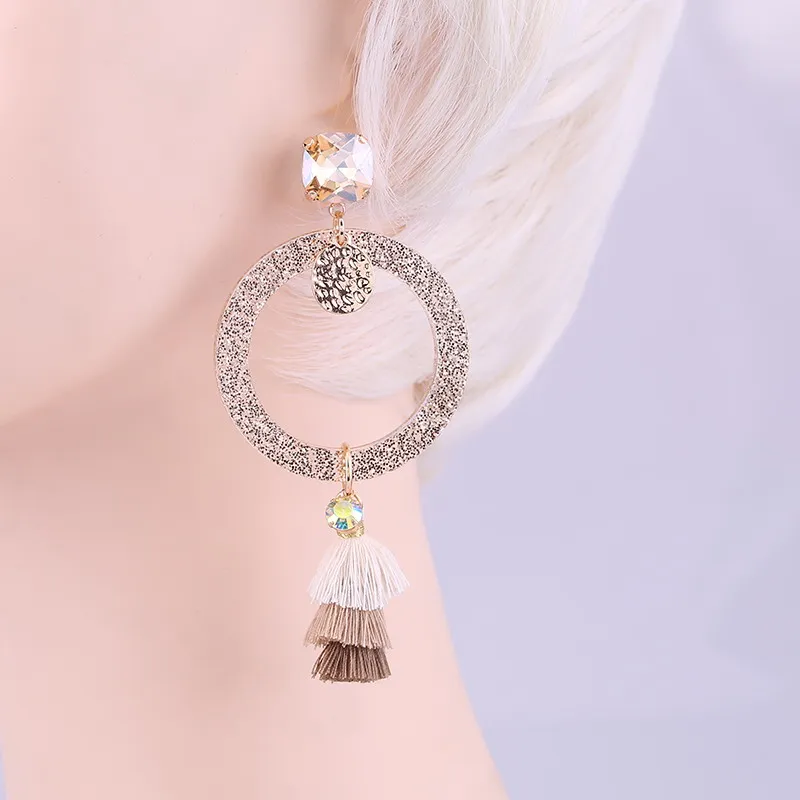 Earrings Champagne woman