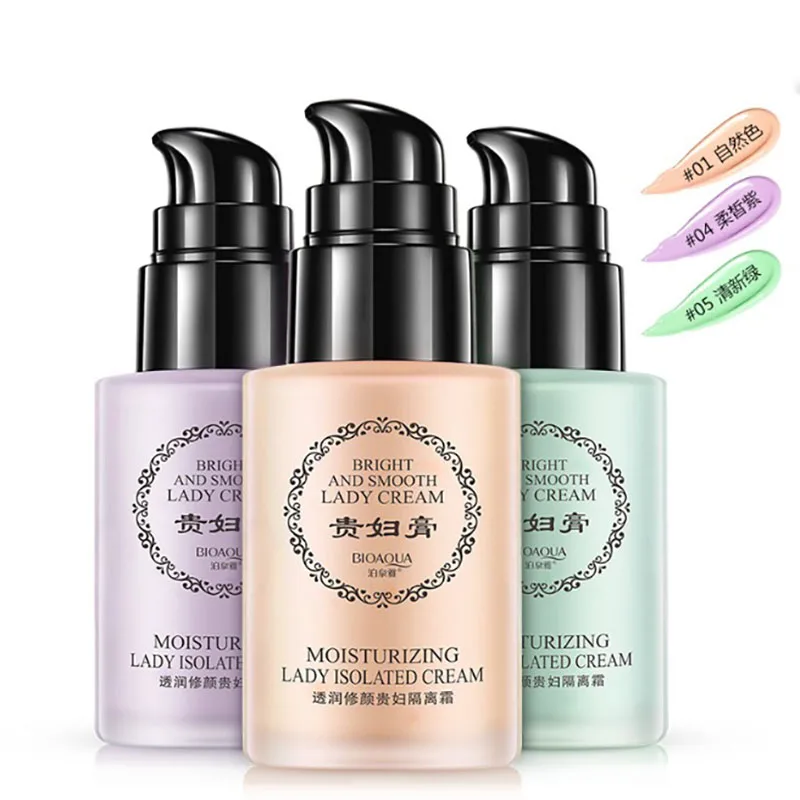 

BB&CC Cream Primer Brighten Korean Makeup Face Base Liquid Foundation Make Up Concealer Moisturizing Whitening Cosmetics