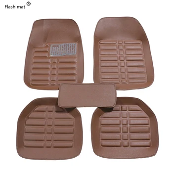 

Flash mat Universal car floor mats for BYD F0 F3 F3R G3 G3R L3 F6 G6S6 E6 E6 M6 SURUI SIRUI CUSTOM car accessories carpet cove