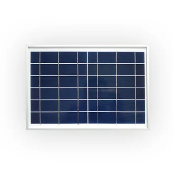 

1Pcs 6V 10W Glass Laminated Polycrystalline Silicon Solar Cell, Solar Panel With Frame