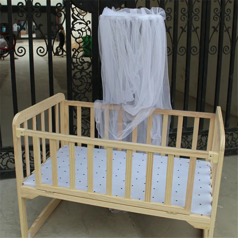 Москитный бар Детская кроватка кровать малыша кровать или балдахин для детской кроватки дома мама Москитная сетка Белый