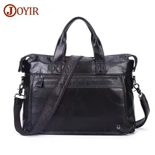 Joyir Мужские Портфели Для мужчин Пояса из натуральной кожи портфель Сумки для Для мужчин Бизнес мода сумка дорожная сумка для ноутбука Мужские Портфели и 62