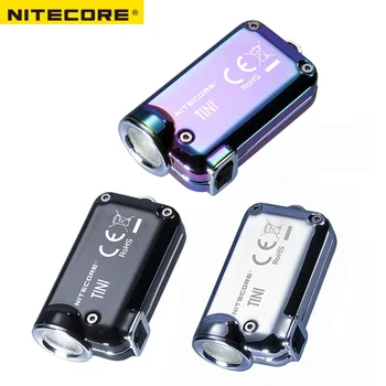 

Nitecore TINI SS USB Rechargeable Stainless Steel LED Key Light CREE XP-G2 S3 LED 380 LM Include USB rechargeable Li-Ion Battery