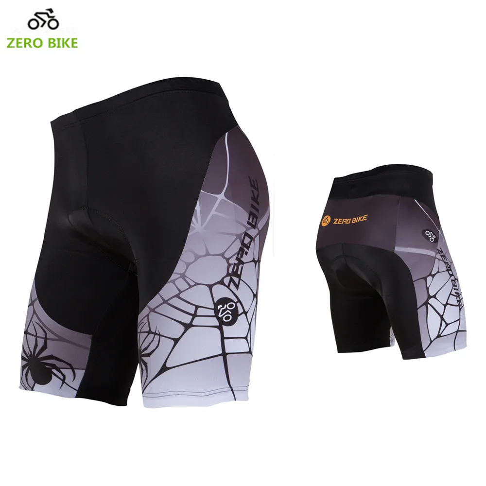 

ZERO BIKE 2017 Men's Outdoor Cycling Bike Shorts 3D Gel Padded Bicycle Tight Sports Shorts bermuda ciclismo