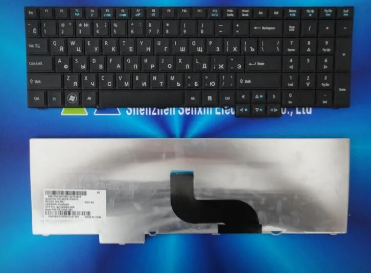 100% новая и оригинальная Русская клавиатура для Acer TravelMate 5760 5760G 5760Z 5760ZG TM5760 Черная |