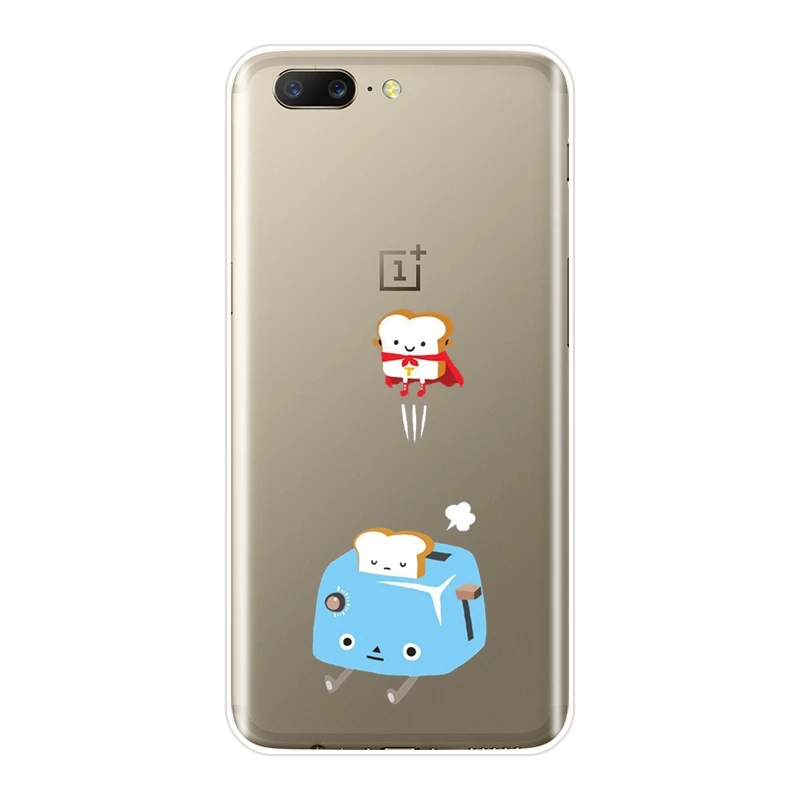 Мягкая искусственная силикон для One Plus 6 6T 5 5T 3 3T забавная задняя крышка с авокадо