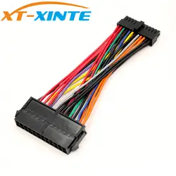 XT-XINTE ATX PSU Стандартный 24Pin Женский к Mini 24 P мужской внутренний Мощность адаптер конвертер кабель для DELL 780 980 760 960 шт