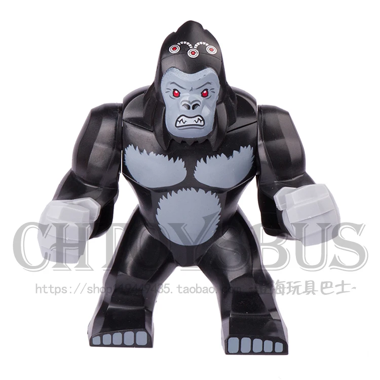 Decool 1pcs Gorilla Grodd Super Heroes Avengers Ultron DARKSEID Assemble minifig font b Model b font