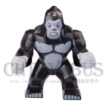 Decool 1 pcs Gorila Grodd DARKSEID Ultron Montar minifig Super-heróis Vingadores Modelo Blocos de Construção Crianças Brinquedos Presentes