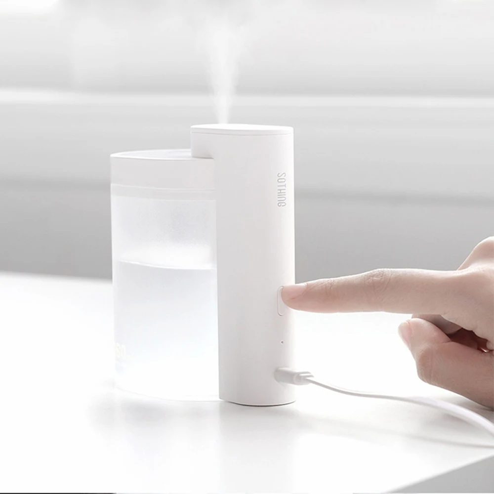 Billige Xiaomi SOTHING Haushalt Stumm Luftbefeuchter 260 ml Ultraschall luftbefeuchter Reinigung Luftbefeuchter USB Lade Luftbefeuchter Marmor