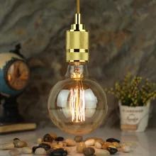 Tianfan большой Глобус эдиссона лампы G125 старинная лампочка 220 V 40 W Ретро лампа накаливания декоративная лампа накаливания теплый белый свет