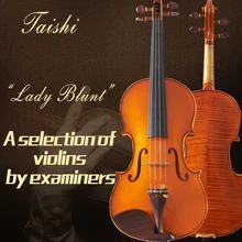 Таши леди тупой 1721 Скрипка Stradivarius "Todos De Madeira Europeia"