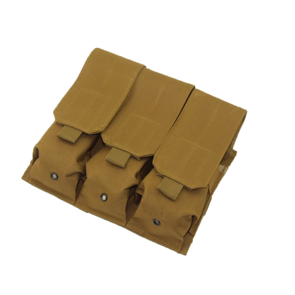 

High Quality Nylon Molle Tactical Triple Magazine Pouch Outdoor Hunting Accessories Mag Bag Military Amry Magainze Holder