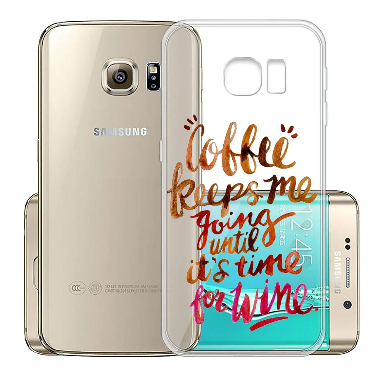 Кофейный винный коричневый пурпурный Ombr мягкий чехол для Samsung Galaxy J8 J7 J6 J5 J4 J3 2017 A2