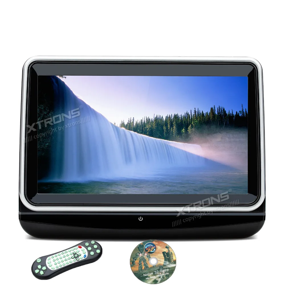 

The Newest 10.1" Car Headrest DVD Player Car PC 1080P Video Monitor HD Digital Touch Screen car radio 1024*600 with HDMI Port