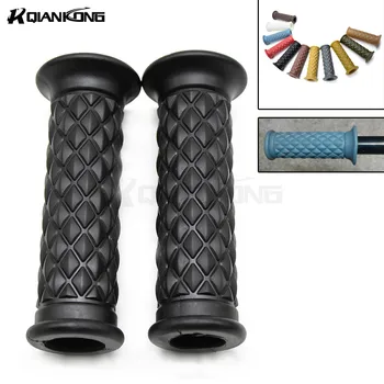 

Universal Motorcycle Handle Handlebar 22MM 25MM moto hand bar grip For KAWASAKI YAMAHA coffee Motorbike handlebar grips