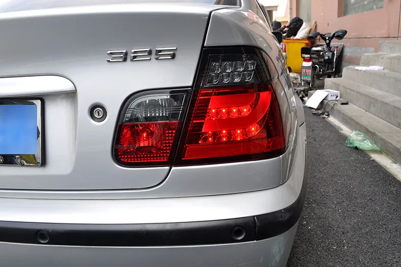 Задний светильник светодиодный задний светильник s стояночный E46 задний светильник s светодиодный задний светильник чехол для BMW E46 задний светильник 2001-2004 автомобильный стиль