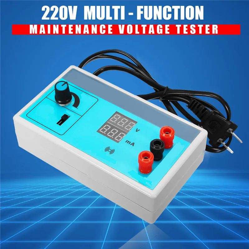 AC 220V LED Light Tester Bead Board Tire Repair Lamp Dual Display