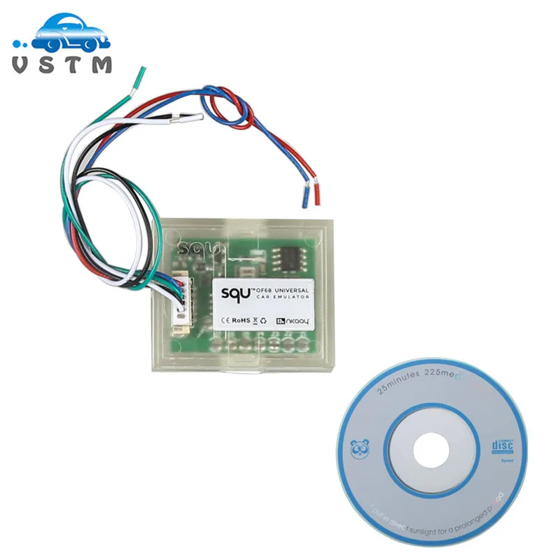 

SQU OF68 Universal Car Emulator Mini Parts Big Works SQU OF68 support IMMO/Seat accupancy sensor/Tacho Programs