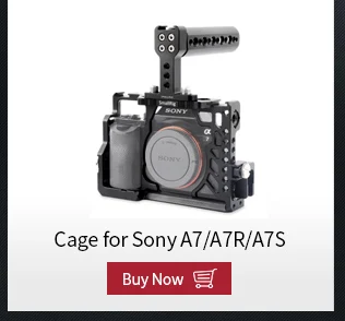 SmallRig для sony A7 серии камера клетка a7/a7S/a7R видео-решений Защитная клетка аксессуары комплект Rig-1815
