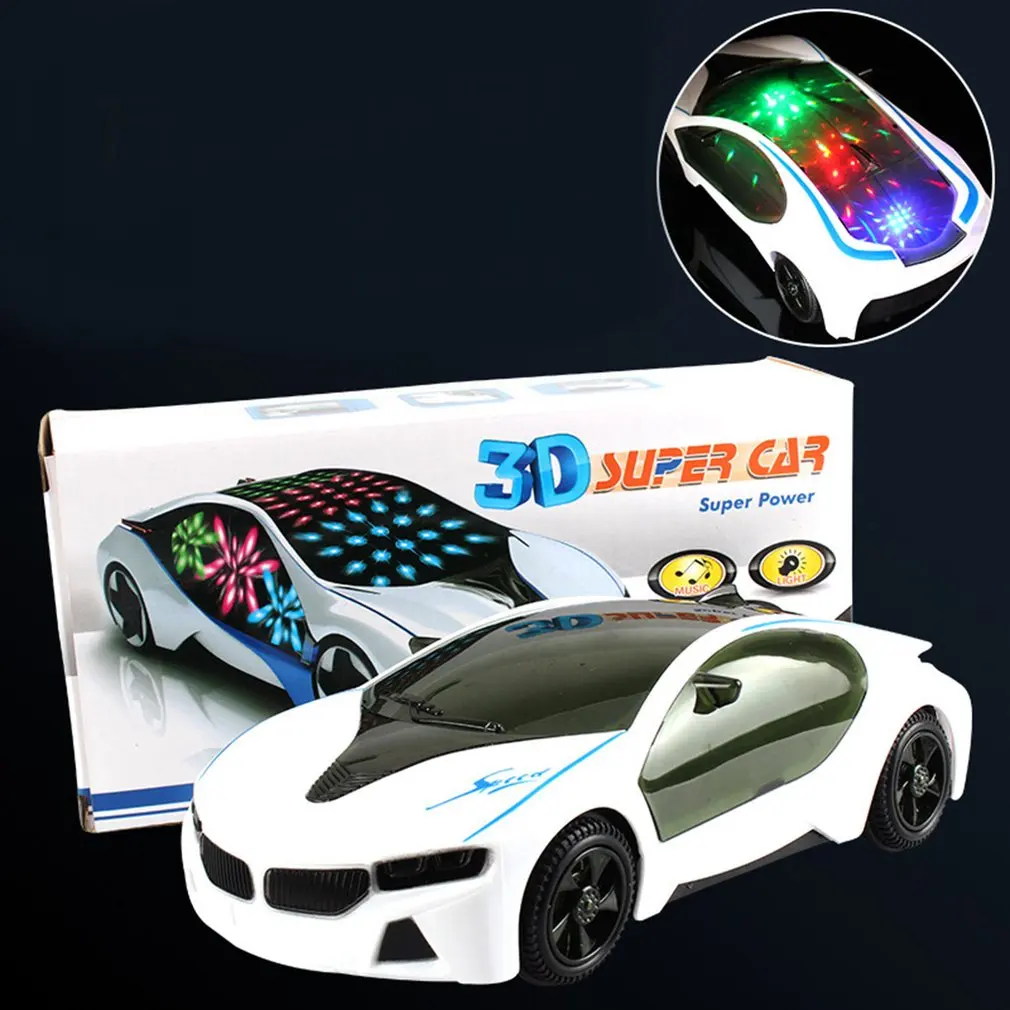 Buy LED Light Music Racing Toy Car Universal Electric