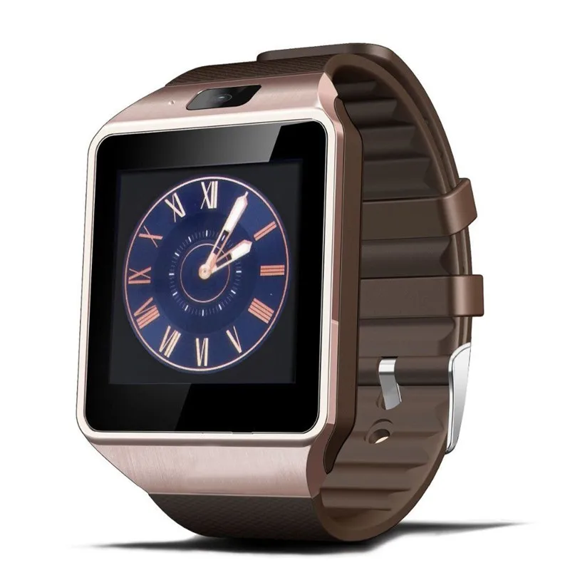Новые роскошные Умные Электронные наручные часы для мужчин Bluetooth Электроника sim-карта спортивные умные часы для женщин мужчин унисекс часы - Цвет: Золотой