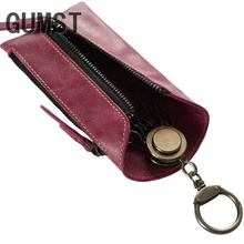 Новинка, мужские кошельки из натуральной кожи для автомобильных ключей, ключница, органайзер для ключей, женский брелок на молнии, чехол для ключей, сумка Z15
