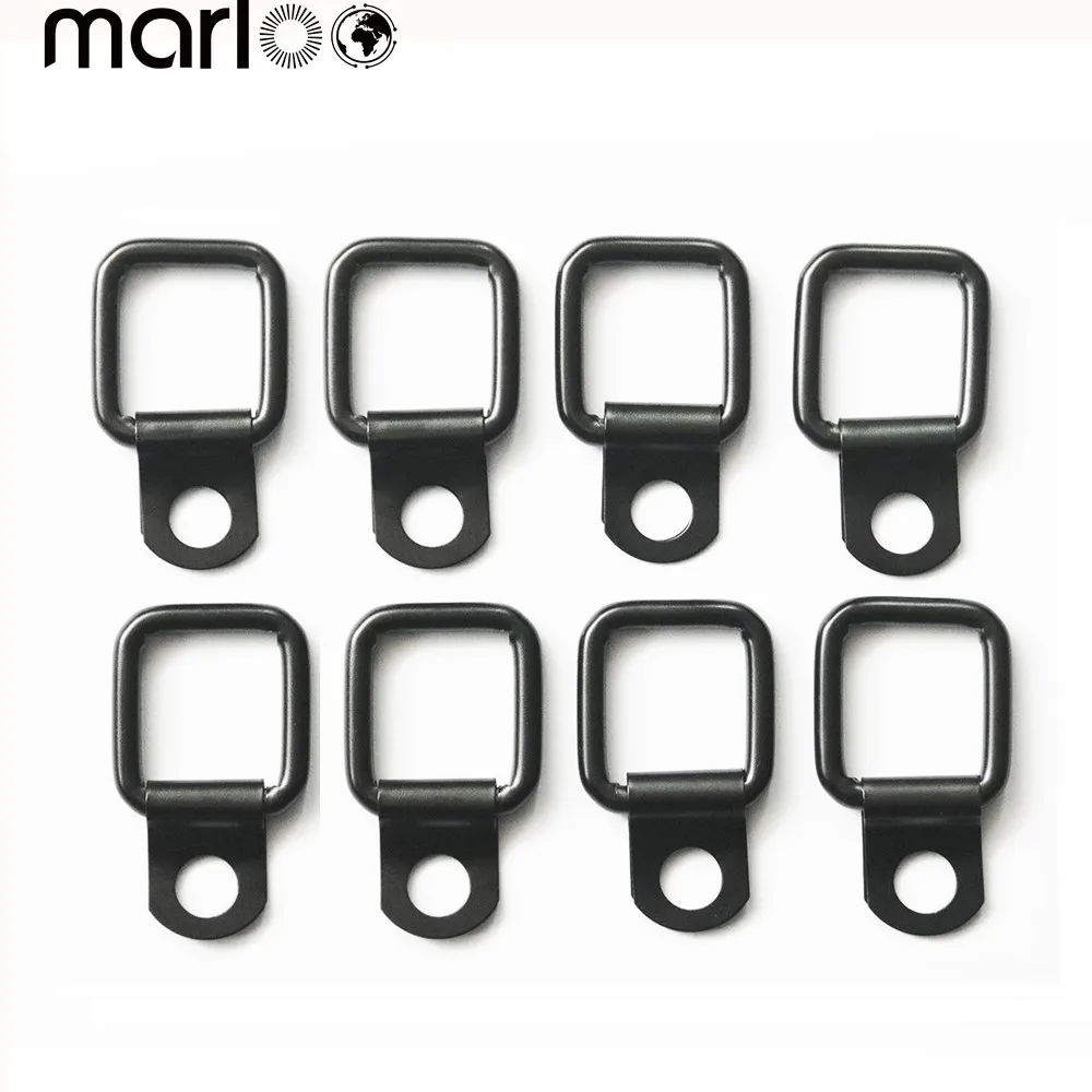 Marloo 8pcs Heavy Duty D Ring Tie Downs Tie Downs Anchors for Jeep