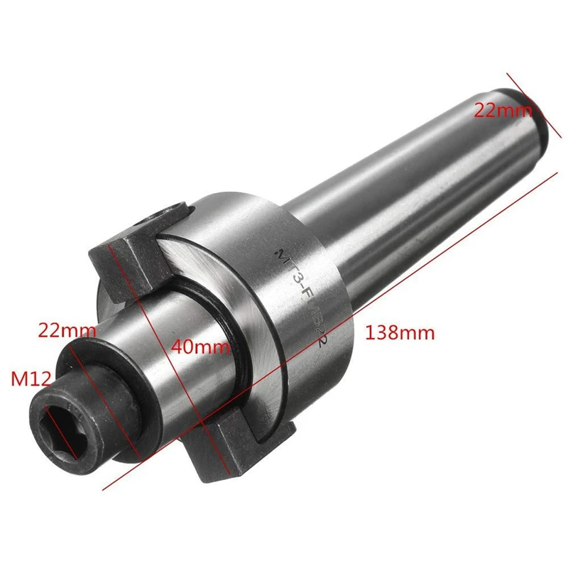 HOT MT3 FMB22 M12 Morse Taper Mt3 Fmb22 Mill Arbor конический держатель инструмента используемый для