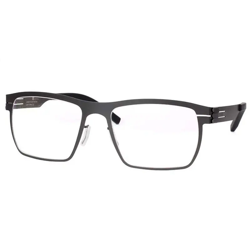 

Spectacles Unique No screw Design Brand Frame for Male Optical Eyeglasses Spectacles Prescription Eyewear Flexible Temple Legs