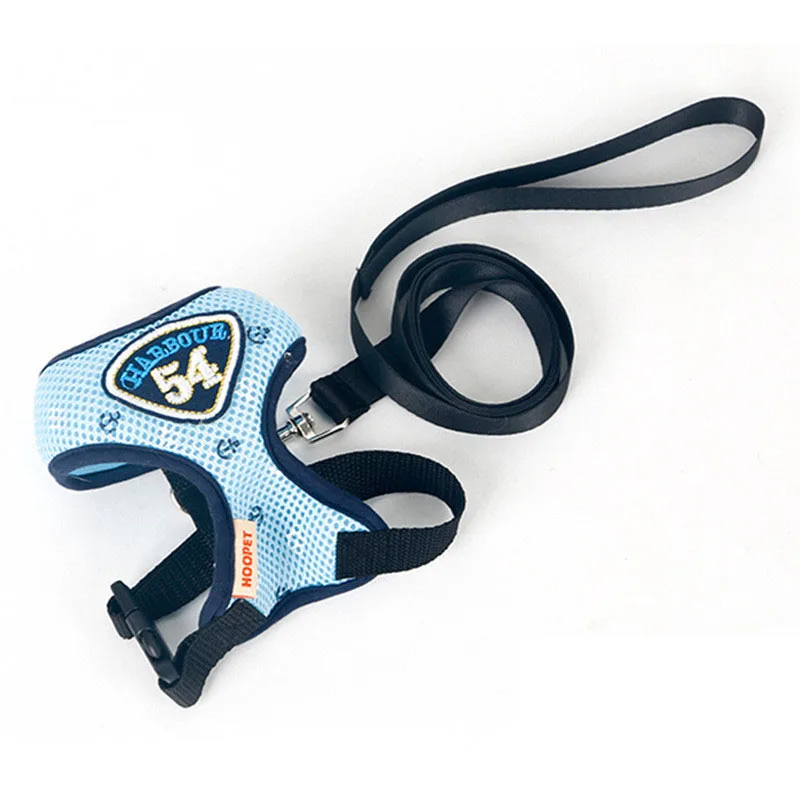 Navy Cat Harness And Leash Set (15)