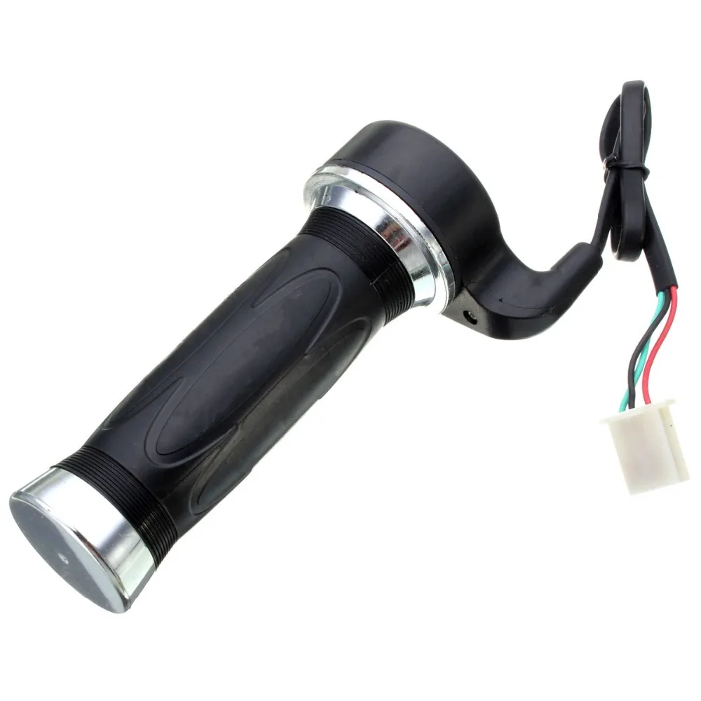 Discount Electric bicycle/scooter/motorcycle speed gas handle/throttle/Accelerator 12v 24v 36v 48v  Throttle Grip 3