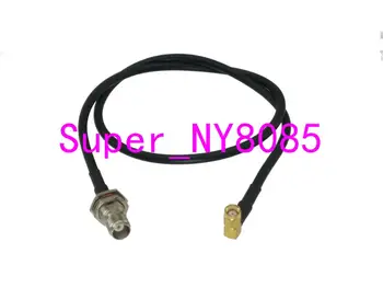 

RG58 TNC Female Jack Bulkhead to RP-SMA Male Jack Right angle RF Jumper pigtail Cable 10FT~20M