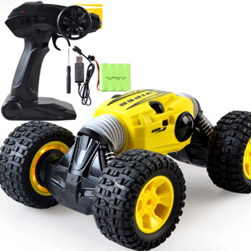 

1:162.4 G Four-wheel Drive Cross-country Climbing Remote Control High-speed Car One Key Deformation Remote Control