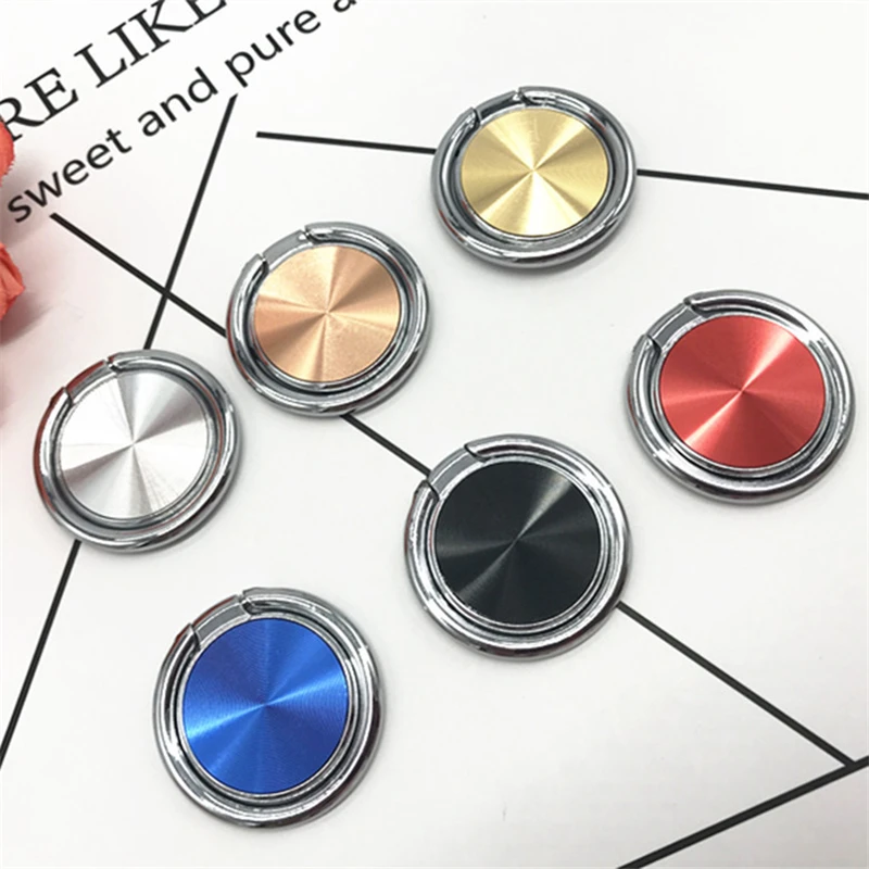 

TJHSZKL universal mobile phone ring bracket mobile metal mobile phone holder car holder for all mobile phones