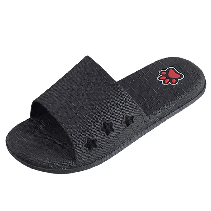 

Latest Coming Men Lattice Flat Bath Slippers Summer Sandals Indoor & Outdoor Fashion Male Slipper Male Flip Flops Home Slippers