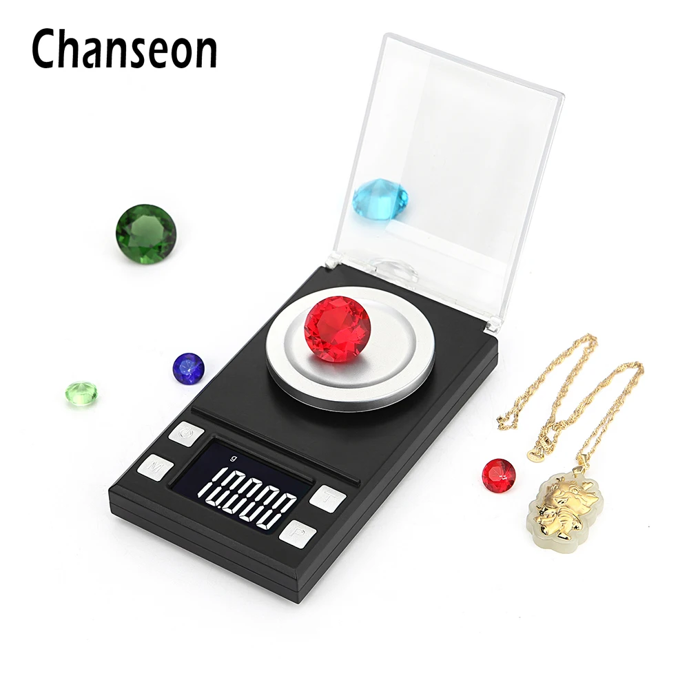 

100g/0.001g LCD Digital Scale Lab Digital Milligram/ Gram Pocket Scale High Precision Measuring Weight Tools Medical Scale
