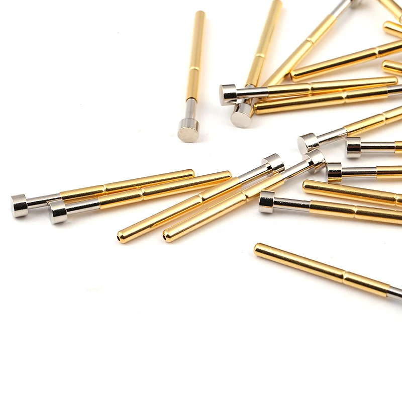 DIY P156-G2 серии зонд медный никелированный пружинный Пробник наружный диаметр 2,36 мм Тест наперсток 100/пакет пружинный пробник