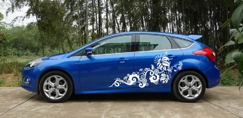 

Contracted Fashion DIY Tailor-made Creative Decorative Flower Car Stickers Shade Scratches Car and Waterproof Sunscreen