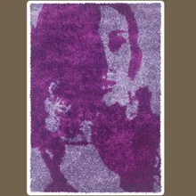 Ковер для спальни териленовый ковер короткий современный изысканный узор Лавандовый ковер la-71