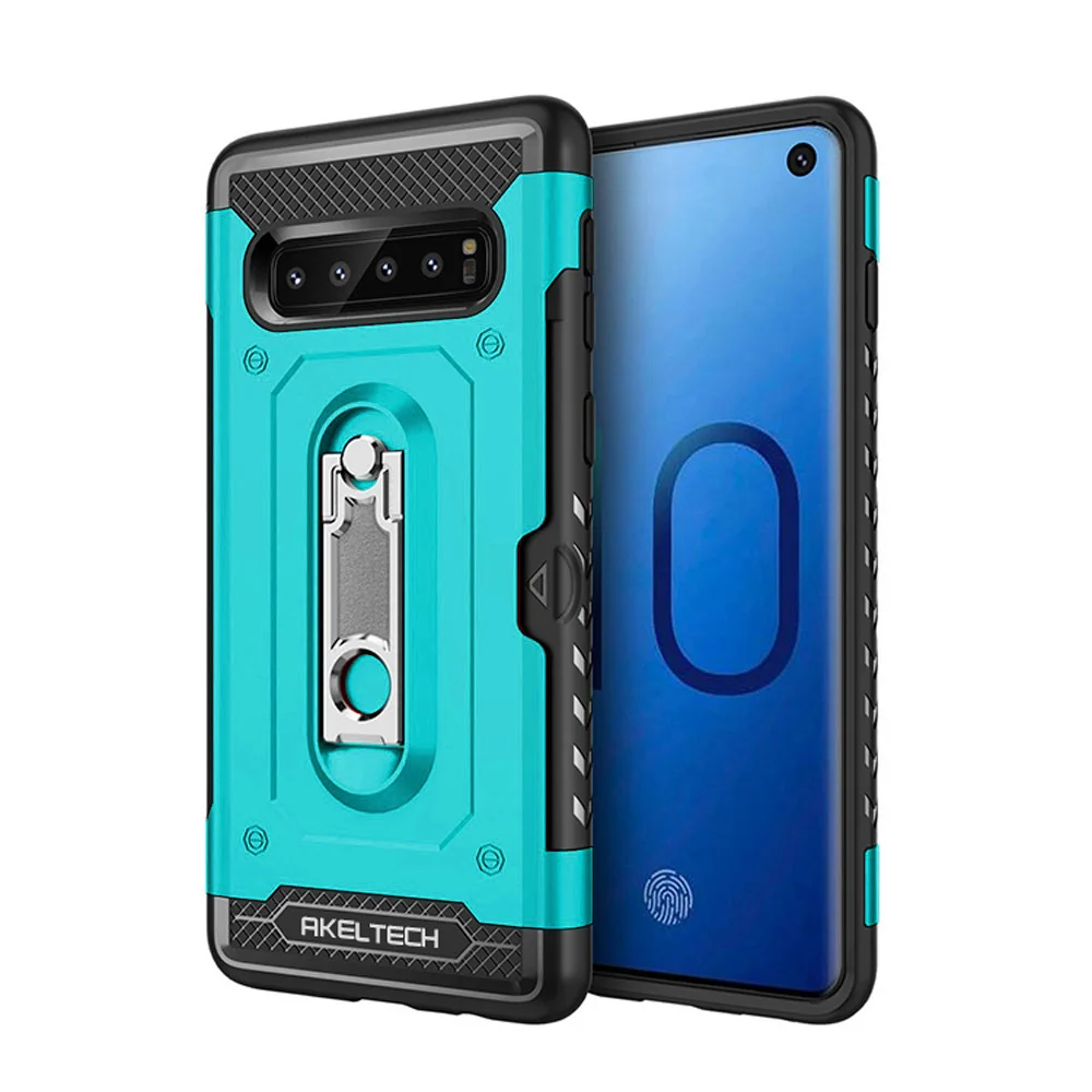 Для Samsung Galaxy S10/Plus/Note 9/J2 Pro 2018/J3 2018/J7 2018 металлический чехол с подставкой жесткая