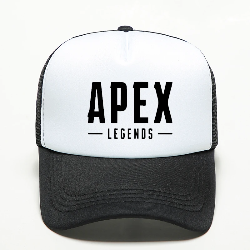 

Apex Legends Baseball Caps Handmade Game Priting Polyester Mesh Caps Unisex Adult Hip Hop Personality Hat Adjustable Outdoor Hat