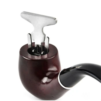 

Stainless Steel Adjustable Pipe Reamer Tool Cigar Gadges Accessories Easy Clean Smoking Pipe Tamper Scraper Reamer Tools