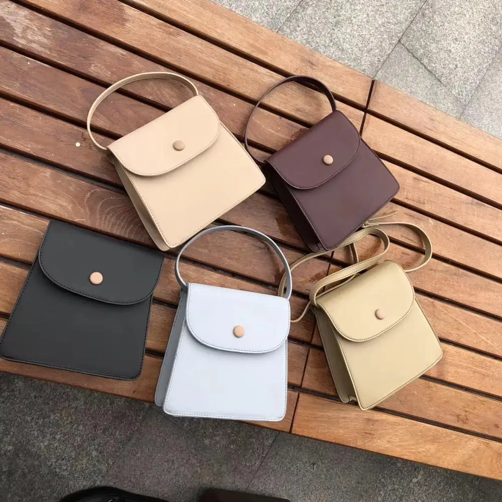 

Retro Casual Women's Shoulder Messenger Bag Pu Leather Small Flap Women's Bags Cross Body Bag Lady Hand Bags 2019