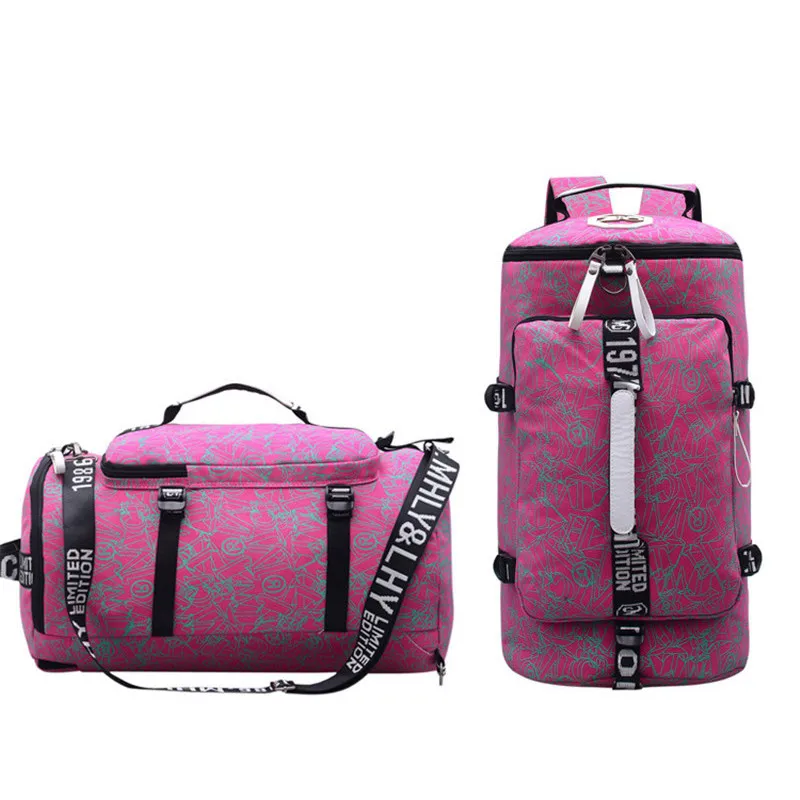 Известный бренд, холщовые женские дорожные сумки для женщин, Большой Вместительный рюкзак для путешествий, Женская многофункциональная сумка через плечо, рюкзак