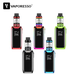 E-сигареты 220 Вт vaporesso Мститель X TC комплект с 5 мл/2 мл NRG бак и OMNI доска 2,2 чип & GT ядер нет 18650 Батарея комплект для электронной сигареты