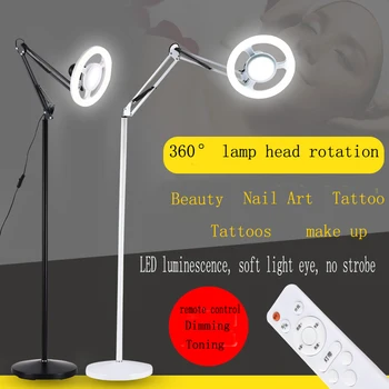 

Photo beauty grafting eyelashes semi-permanent tattoo eyebrow tattoo special LED cold light shadow beauty floor lamp