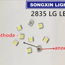 XIASONGXIN светильник 110 шт. для LG Innotek светодиодный Светодиодный подсветка 1210 3528 2835 1 Вт 100лм холодный белый ЖК-подсветка для ТВ приложения